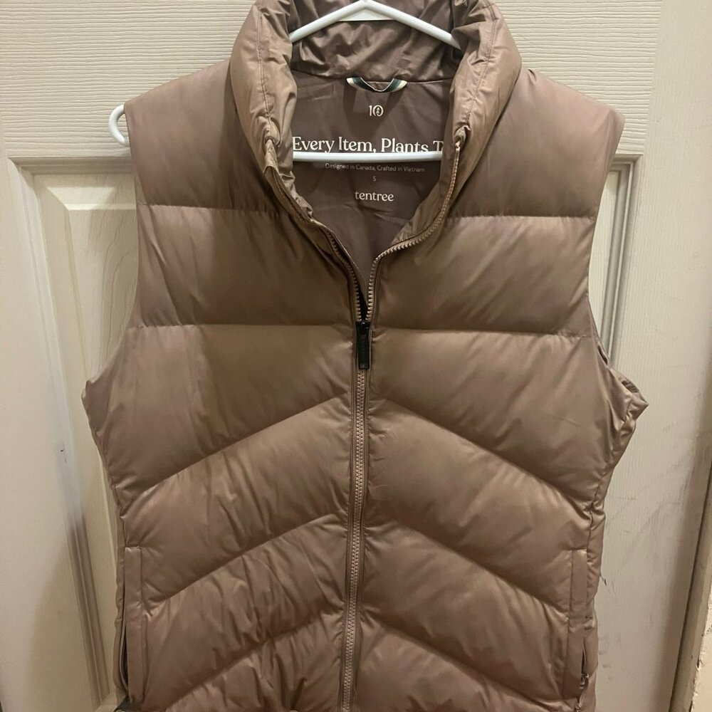 Tentree Mens Puffer Vest Jacket
